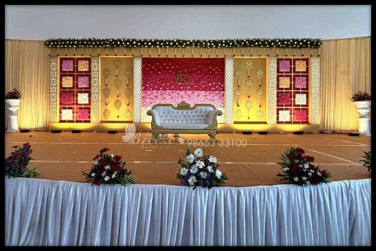 Wedding Decorations by Breeze Decorators at Shree Devi Mahal, Neelambur