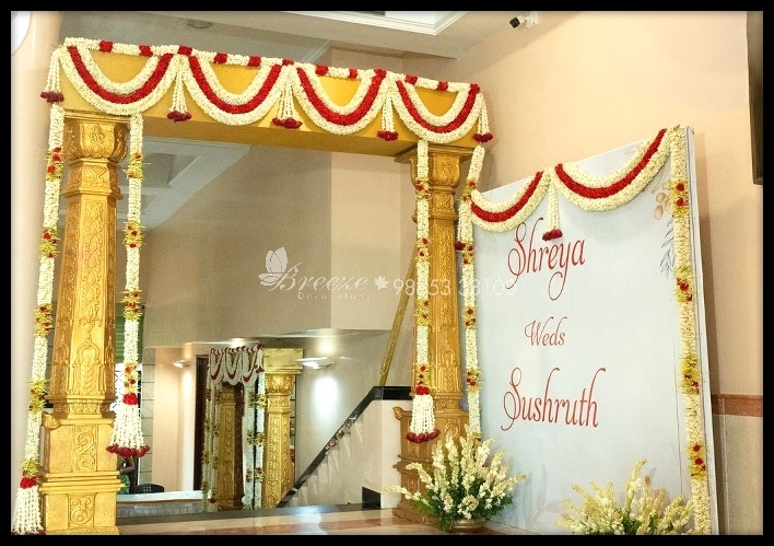 Wedding Decorations by Breeze Decorators at Shree Devi Mahal, Neelambur