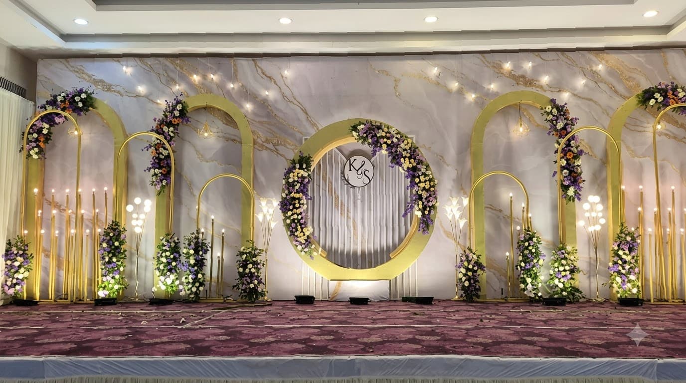 Vibrant Haldi & Mehndi Pre-Wedding Decor