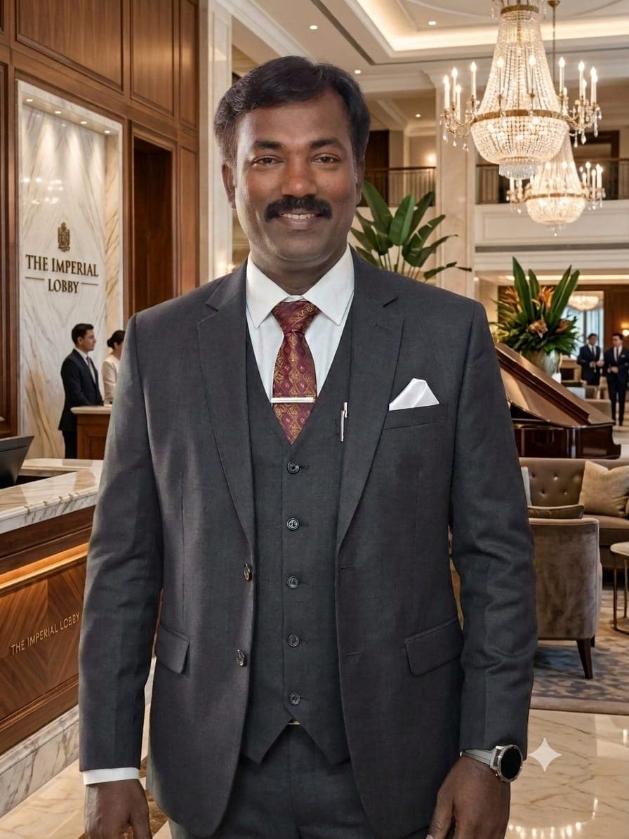 Mr. P.M. Arumugam Founder of Breeze Decorators Coimbatore